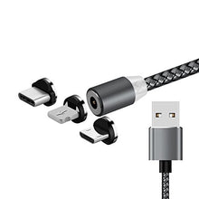 Load image into Gallery viewer, 3 IN 1 Magnetic LED Charging Cable Flowing LED for All Iphone/Ipads