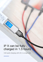Load image into Gallery viewer, 3 IN 1 USB Cable for Mobile Phone USB Charger Cord