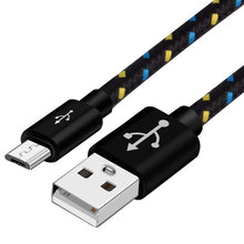 Load image into Gallery viewer, OLAF Nylon Braided Micro USB 1m/2m/3m Data Sync USB Charger Cable