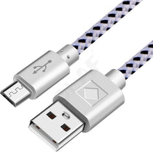 Load image into Gallery viewer, OLAF Nylon Braided Micro USB 1m/2m/3m Data Sync USB Charger Cable