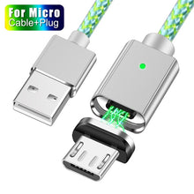Load image into Gallery viewer, 3 IN 1 Magnetic Fast Charger USB Data Cable