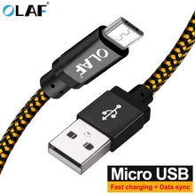 Load image into Gallery viewer, Micro USB Cable 1m 2m 3m Fast Charging USB Sync Data Cable