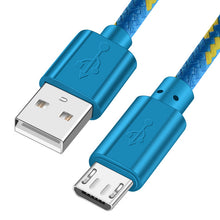 Load image into Gallery viewer, OLAF Nylon Braided Micro USB 1m/2m/3m Data Sync USB Charger Cable