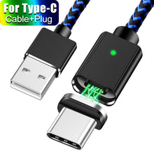 Load image into Gallery viewer, 3 IN 1 Magnetic Fast Charger USB Data Cable