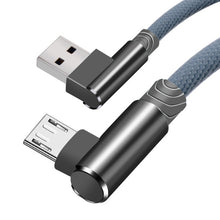 Load image into Gallery viewer, OLAF 90 Degree Micro Fast Charging Cable For Android Devices