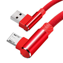 Load image into Gallery viewer, OLAF 90 Degree Micro Fast Charging Cable For Android Devices