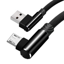 Load image into Gallery viewer, OLAF 90 Degree Micro Fast Charging Cable For Android Devices