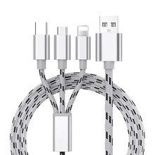 Load image into Gallery viewer, 3 IN 1 USB Fast Charging Cable