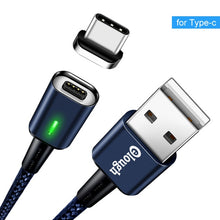 Load image into Gallery viewer, 3 IN 1 Magnetic Charging Micro USB Cable QC3.0 Fast Magnet Charger USB Cable Wire