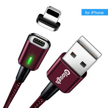Load image into Gallery viewer, 3 IN 1 Magnetic Charging Micro USB Cable QC3.0 Fast Magnet Charger USB Cable Wire