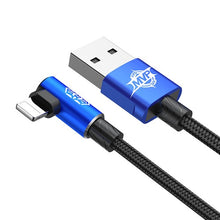 Load image into Gallery viewer, Fast Charging Smart USB Data Cable 90 Degree for All Iphones/Ipads