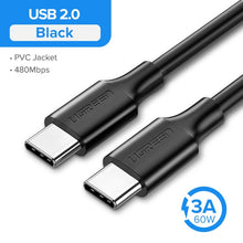 Load image into Gallery viewer, Ugreen USB 3.1 Type-C to USB C Fast Charging Data Cable