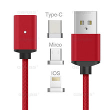 Load image into Gallery viewer, GARAS 3 IN 1  Fast Charging Magnet USB Cable
