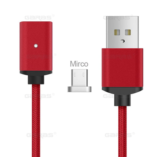 GARAS 3 IN 1  Fast Charging Magnet USB Cable