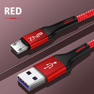 1m/2m Micro USB Cable Fast Charging Cable for All Android Types