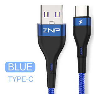 ZNP USB Type C Cable For Fast Charging