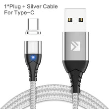 Load image into Gallery viewer, 3 IN 1 Fast Charging Magnetic USB Wire Phone Cable