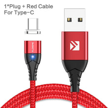 Load image into Gallery viewer, 3 IN 1 Fast Charging Magnetic USB Wire Phone Cable