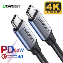Load image into Gallery viewer, Ugreen USB 3.1 Type-C to USB C Fast Charging Data Cable