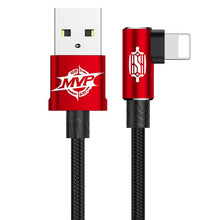 Load image into Gallery viewer, Fast Charging USB Cable 90 Degree for All Iphones/Ipads