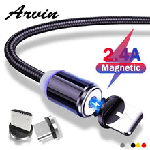 Load image into Gallery viewer, 3 IN 1 Fast Charging 360 Degree Magnetic Cable