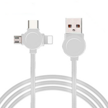 Load image into Gallery viewer, 3 IN 1 Compatible Fast Charging Magnetic Cable
